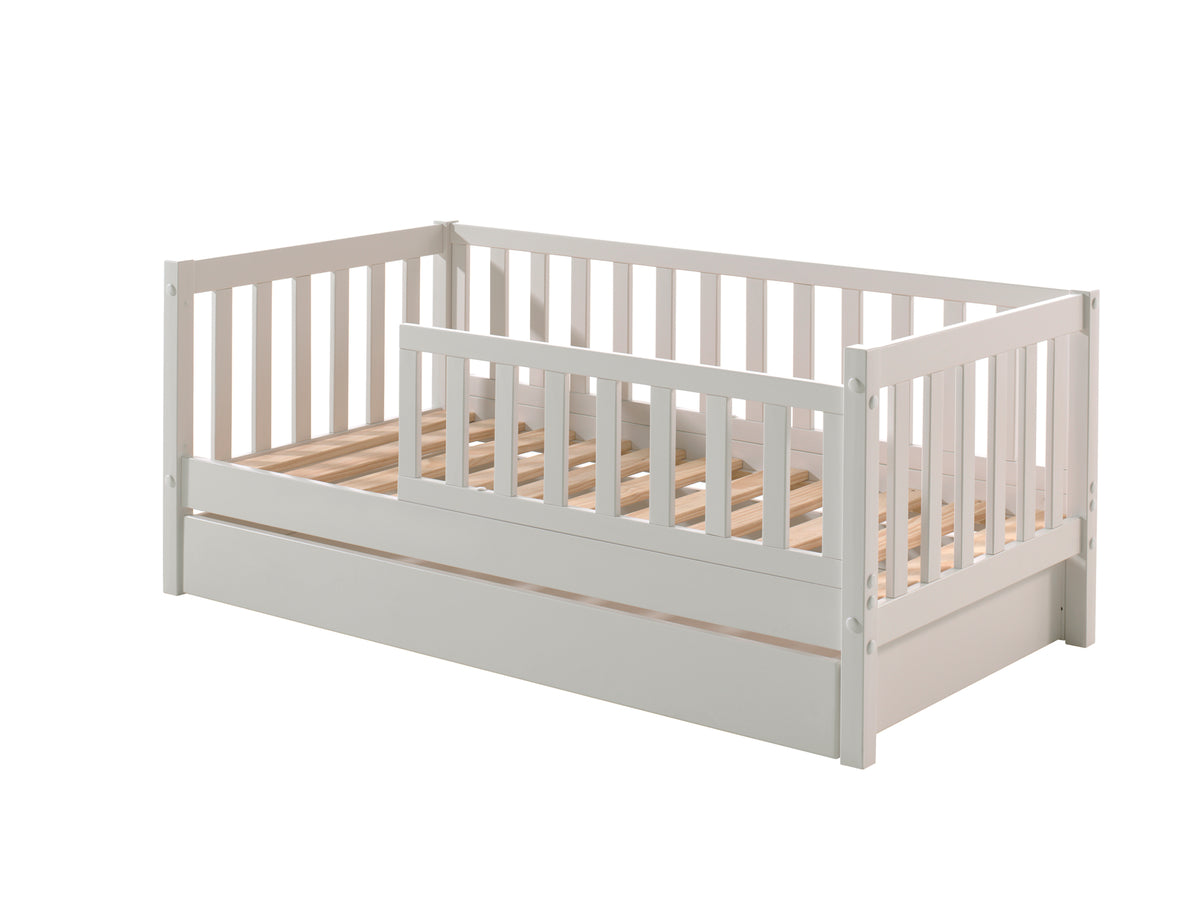 Vipack - Peuterbed TOD 70 - Met bedlade - Wit - 70x140 cm