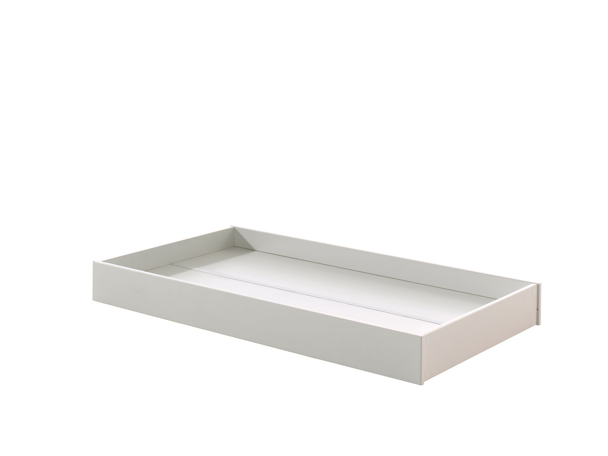 Witte bedlade voor peuterbed