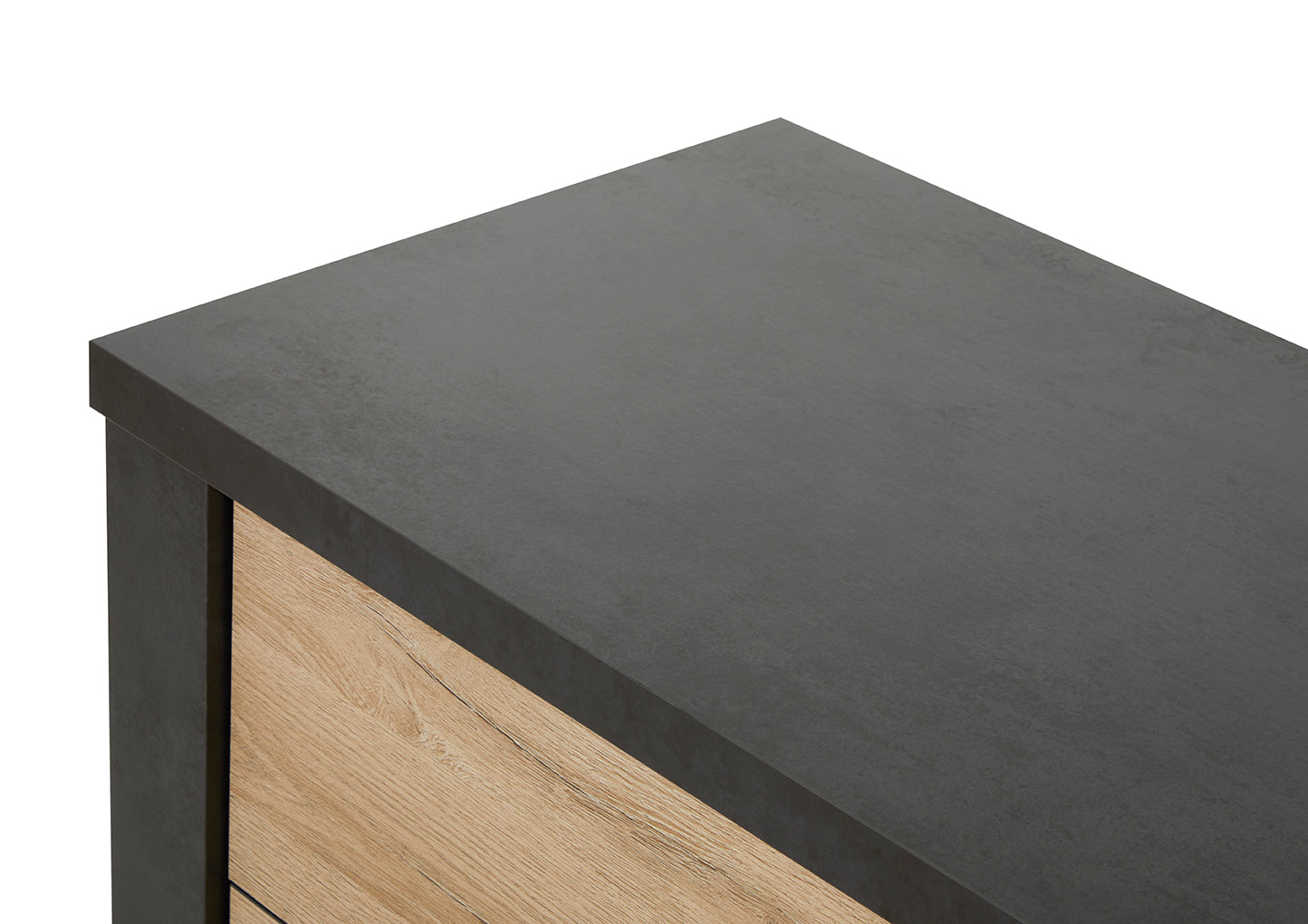 GBO - Commode Phaedra - Chêne français/ Nox - 120x48x83cm