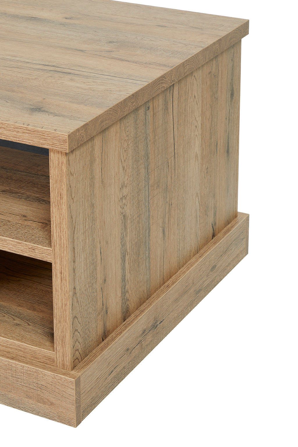 GBO - Table basse Piero - Chêne écarlate - 125x51x68 cm