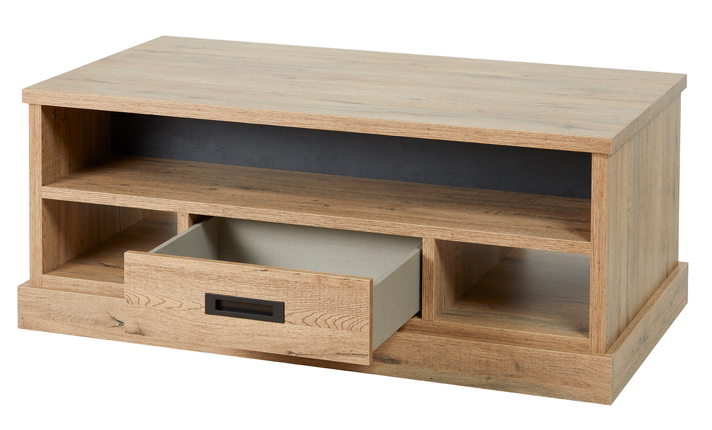 GBO - Table basse Piero - Chêne écarlate - 125x51x68 cm
