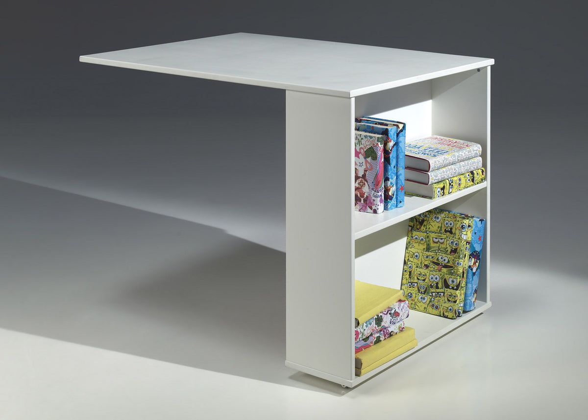 Vipack - Bureau PINO - Voor hoogslaper - Wit - 94x68x72 cm