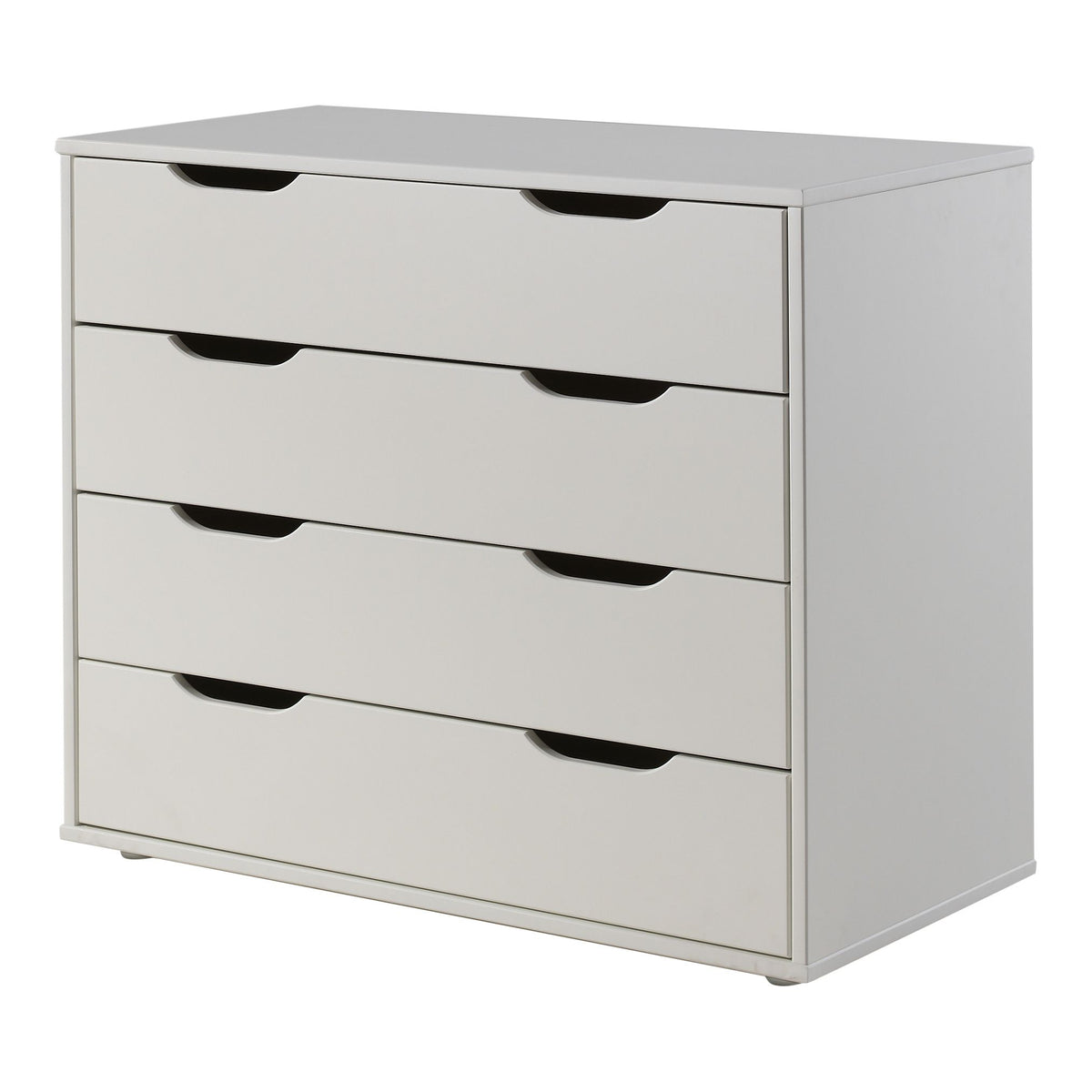 Vipack - Commode PINO - 4 lades - Wit - 86x43x72 cm