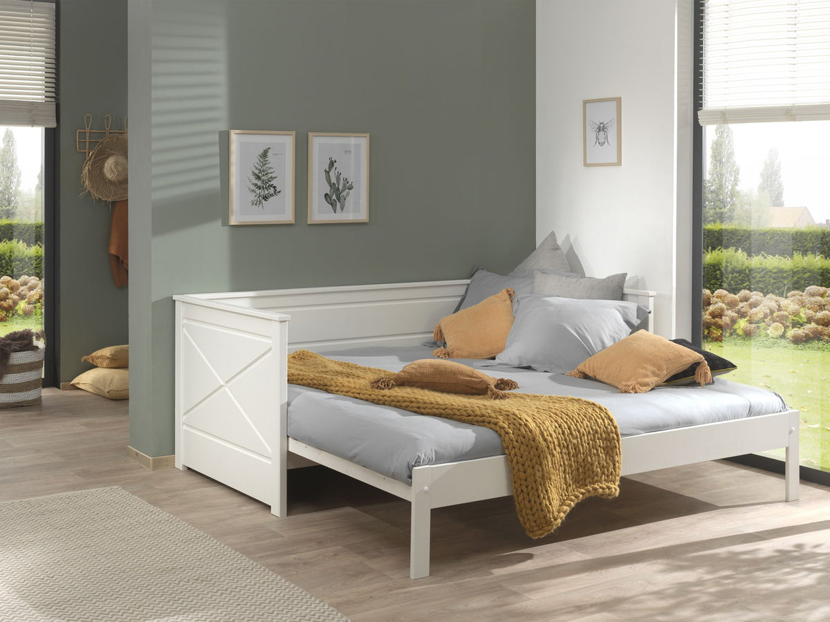 Vipack - Kajuitbed PINO - Wit - 90x200 cm
