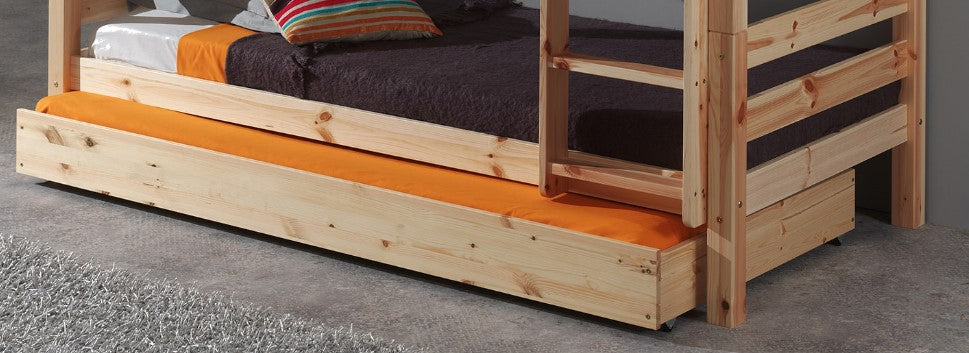 PINO rolbed 90 x 195 cm natuur *