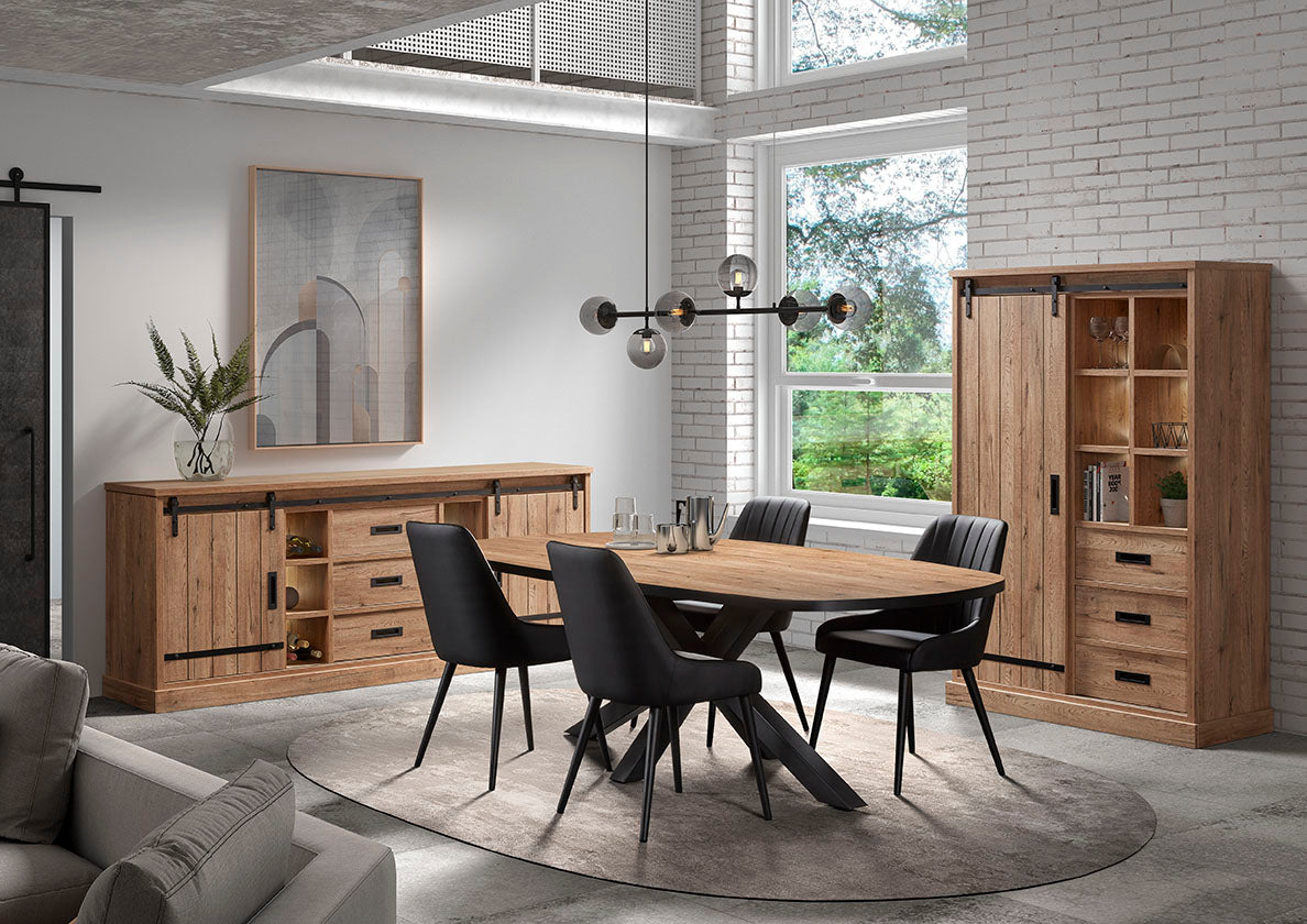 GBO - Salontafel Piero - Scarlet oak - 125x51x68 cm
