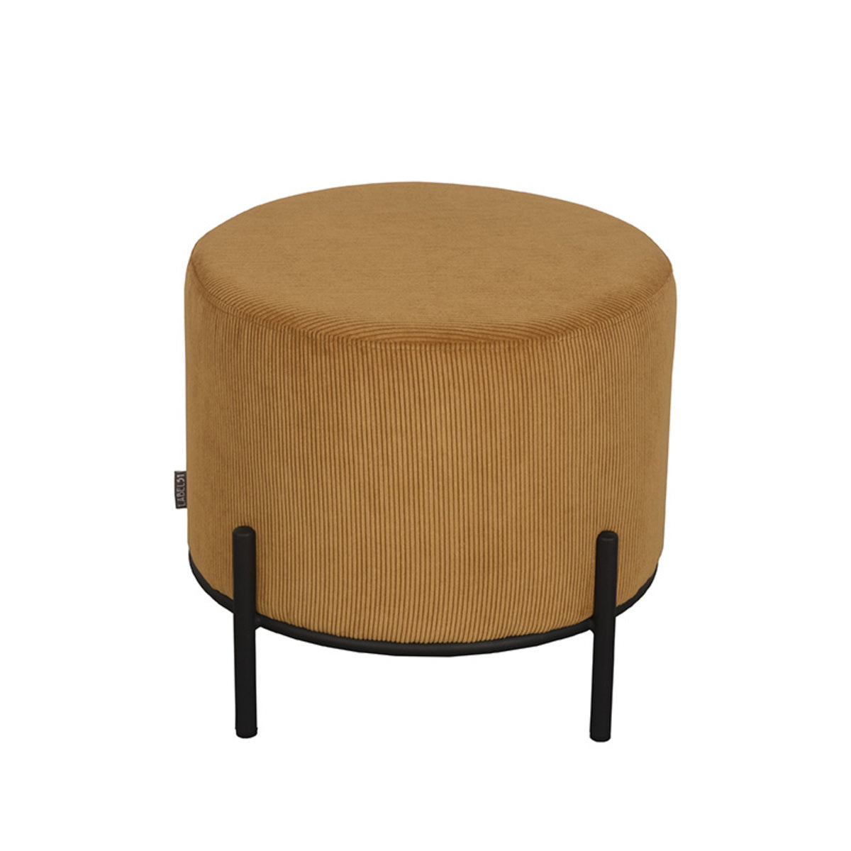 LABEL51 Poef Troy - Oker - Ribcord - L
