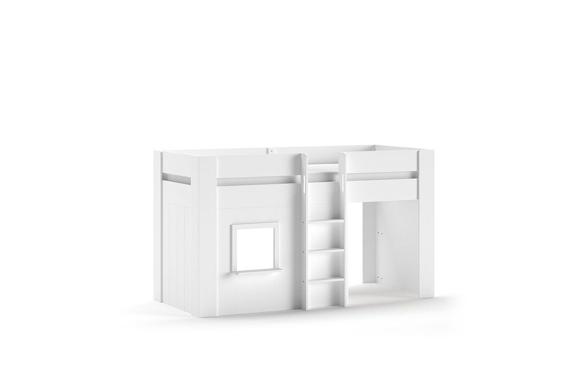 Vipack - Halfhoogslaper RENO - Wit - 90x200 cm