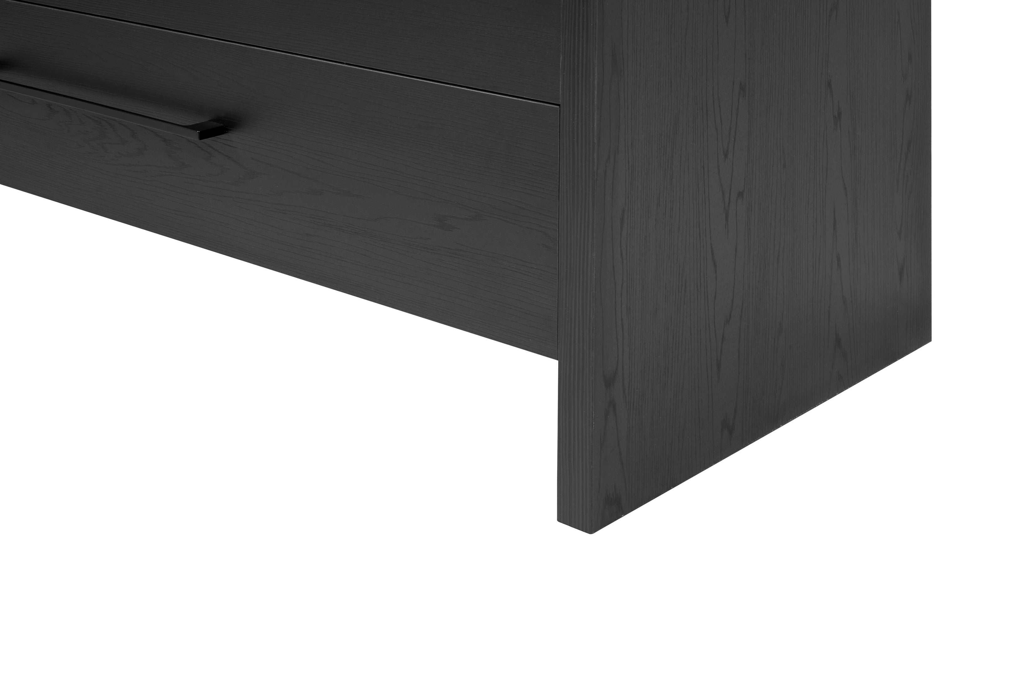 GBO - Commode Rosie - Noir - 110x75x46cm