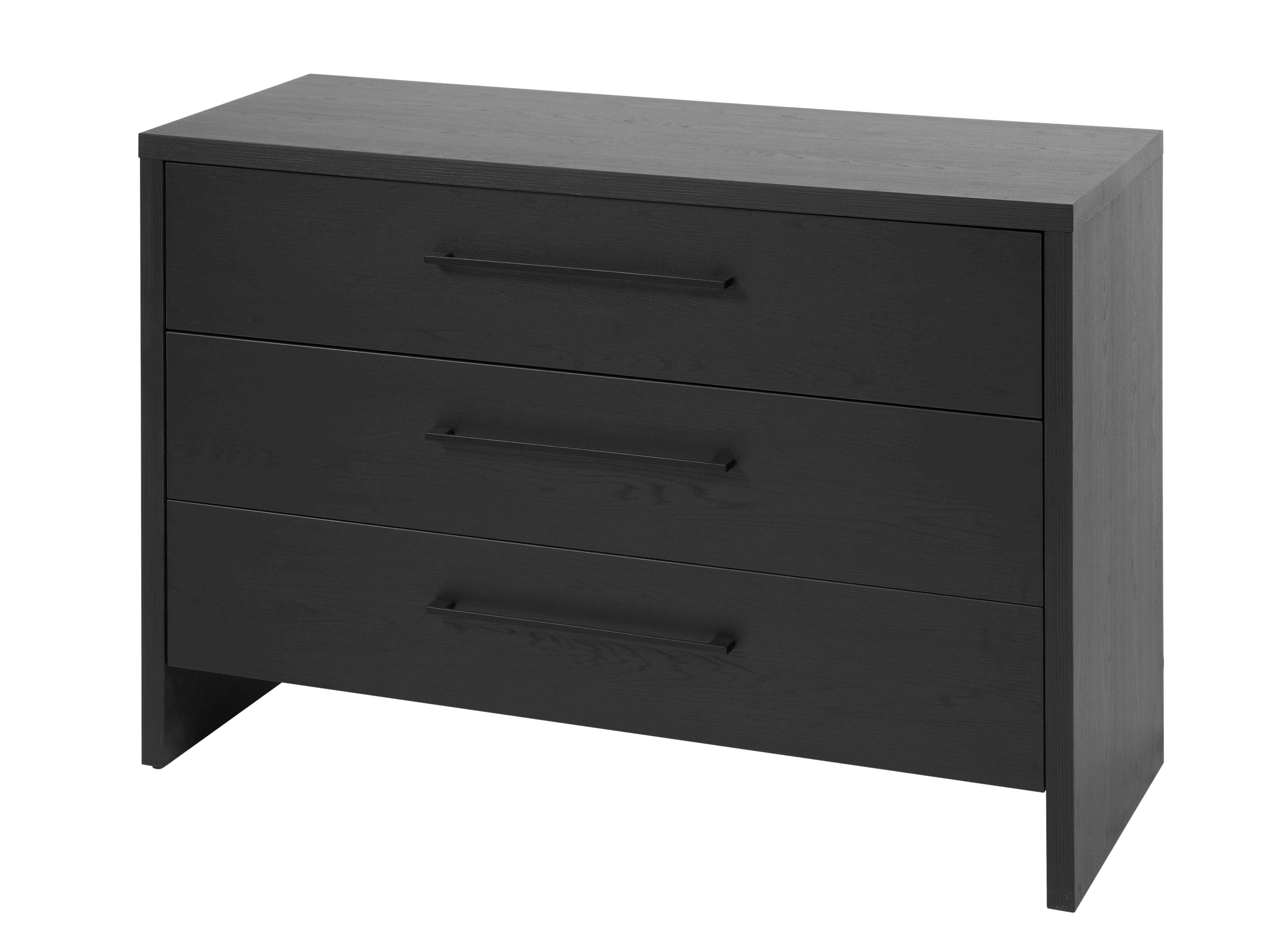 GBO - Commode Rosie - Noir - 110x75x46cm