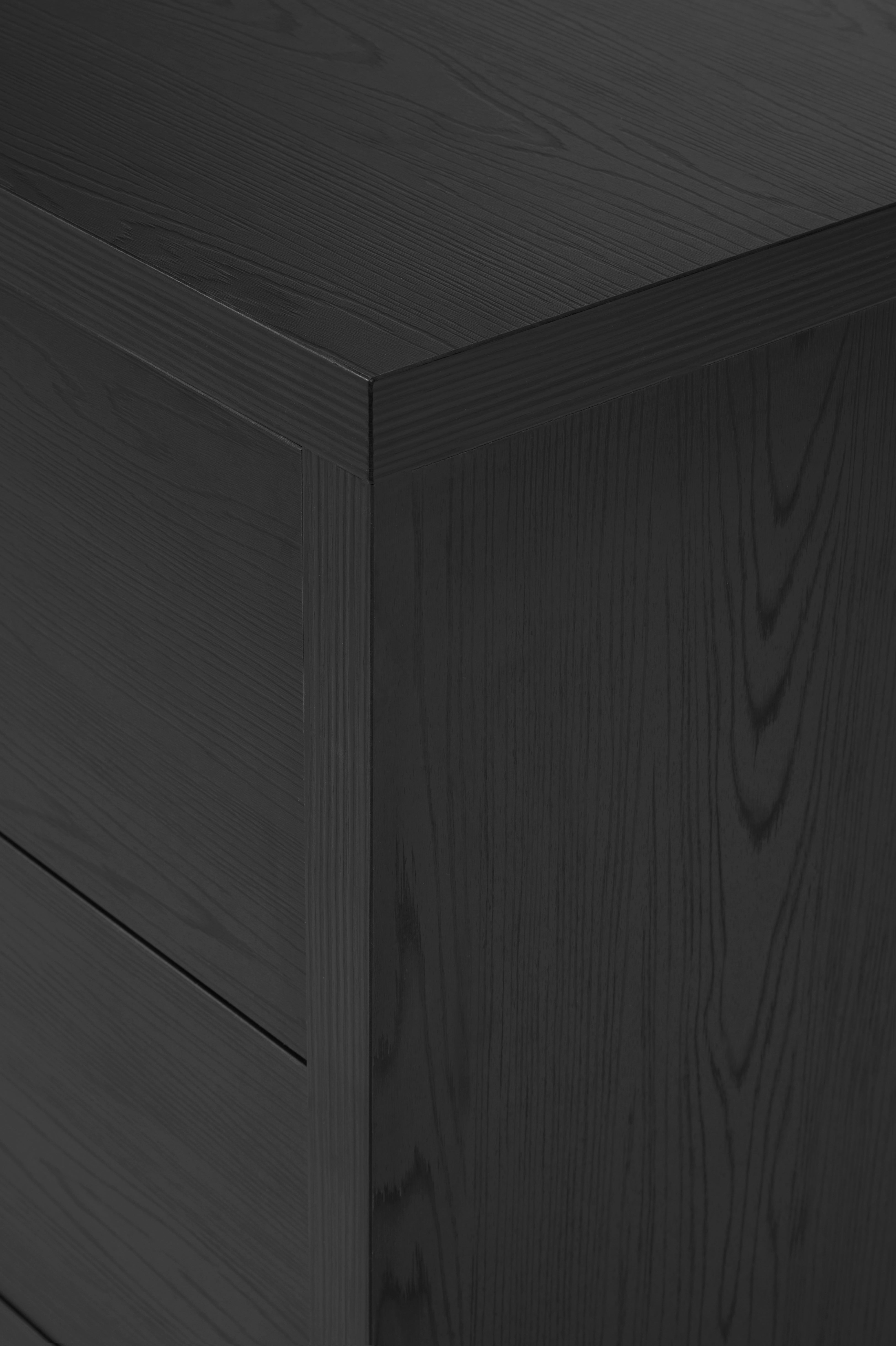GBO - Commode Rosie - Noir - 110x75x46cm