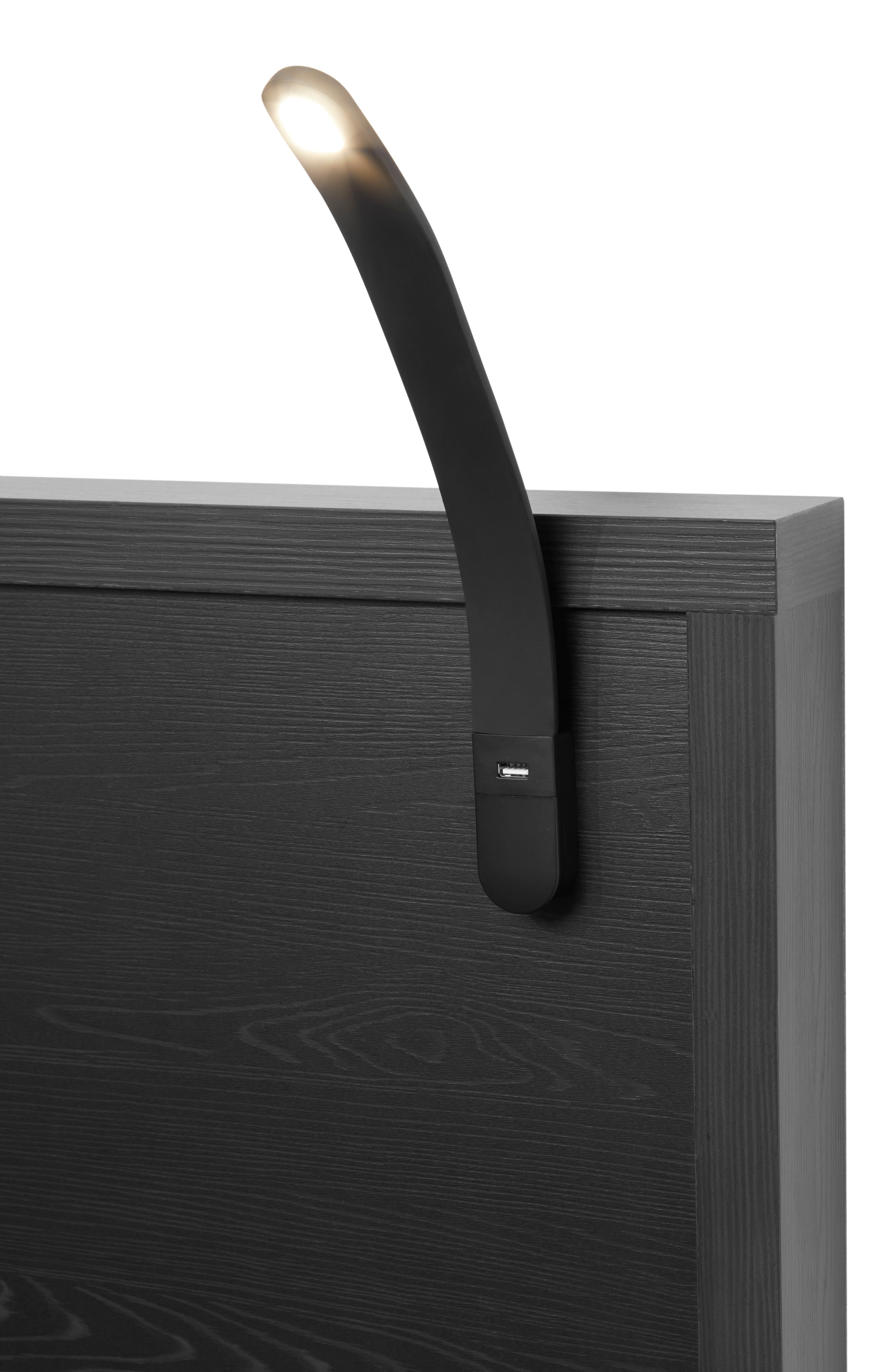 GBO - Lit double Rosie - Noir - 140x106x200cm