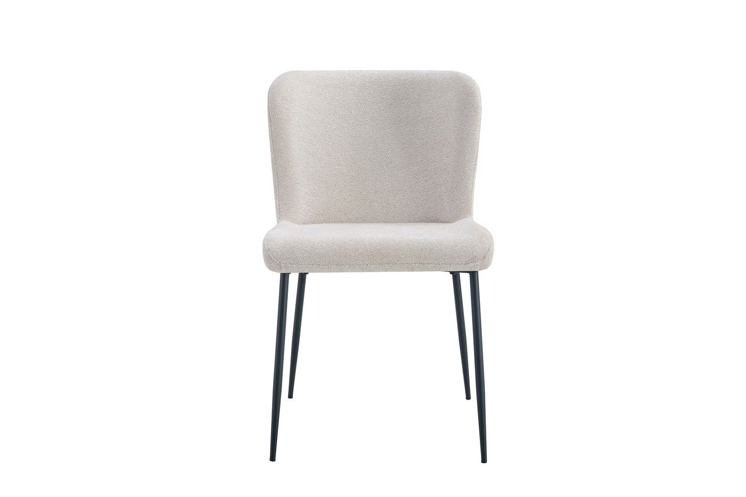 Rousseau - Chaise Lisa Tissu Beige - 85x50x62 cm