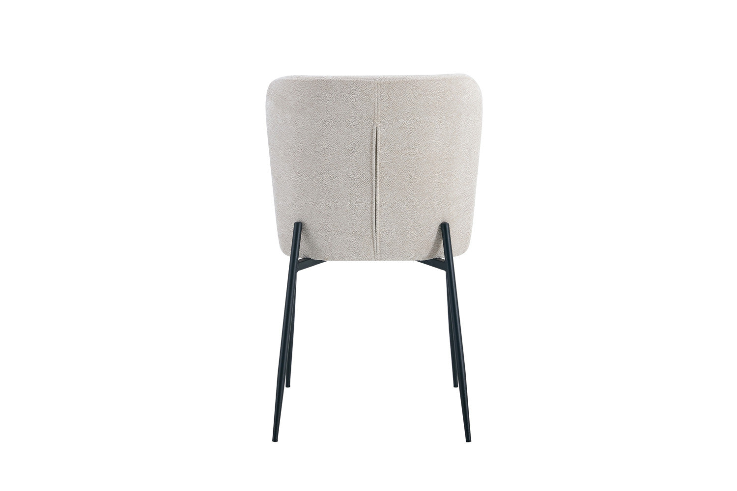 Rousseau - Chaise Lisa Tissu Beige - 85x50x62 cm