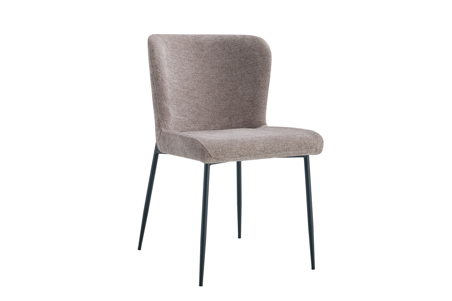Rousseau - Chaise Lisa Tissu Sable - 85x50x62 cm