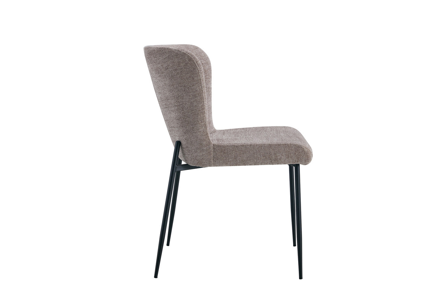 Rousseau - Chaise Lisa Tissu Sable - 85x50x62 cm