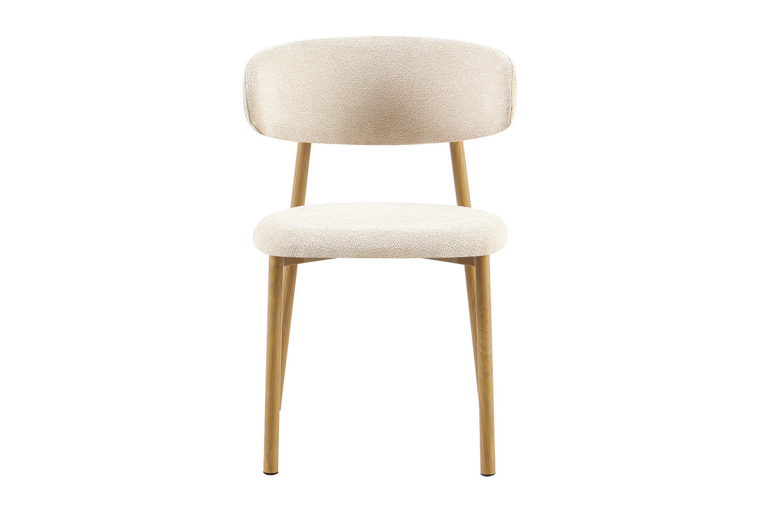 Rousseau - Eetkamerstoel Coco - Stof - Beige - 78x53x52 cm