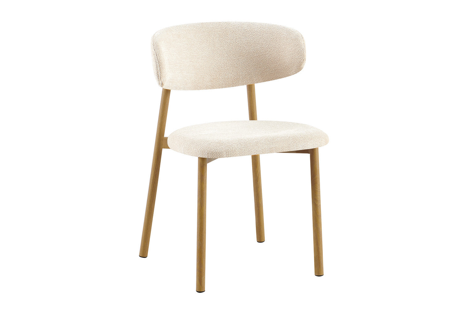 Rousseau - Eetkamerstoel Coco - Stof - Beige - 78x53x52 cm