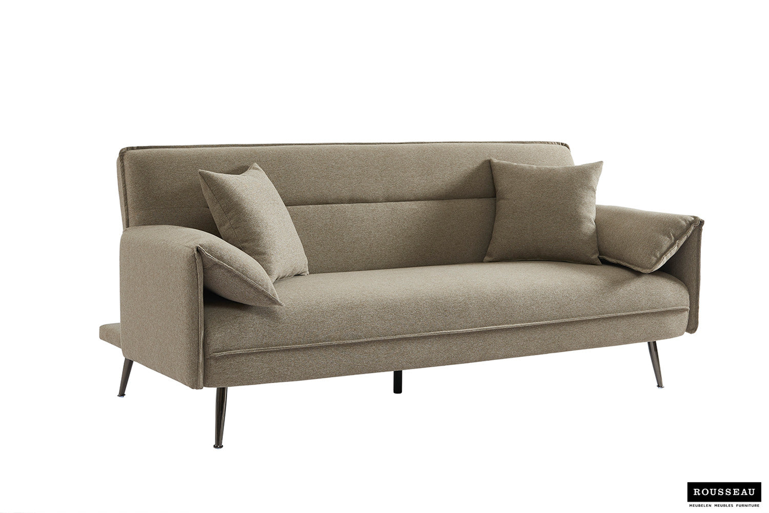 Rousseau - Zetelbed Sivas Beige - 95x199x89 cm