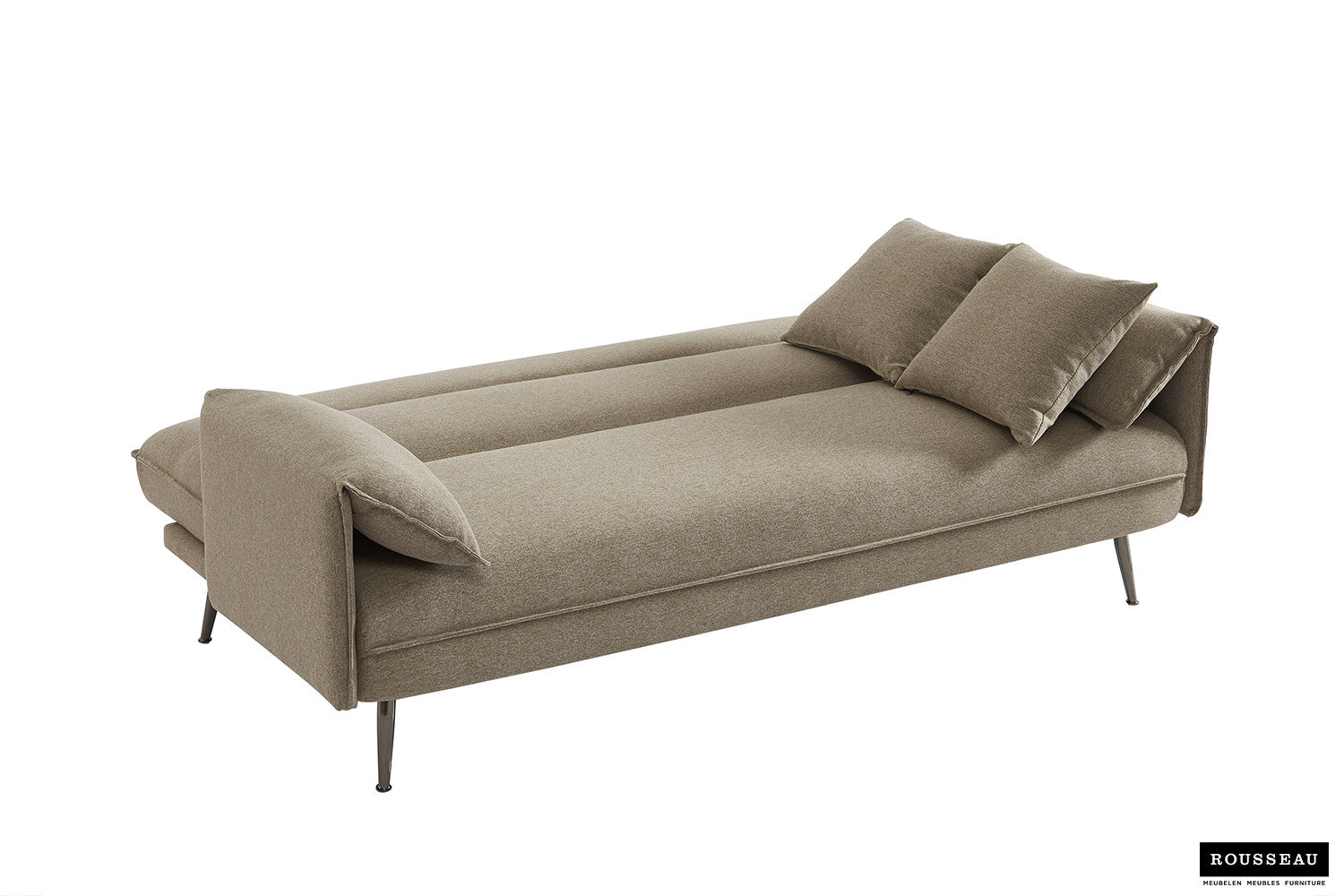 Rousseau - Zetelbed Sivas Beige - 95x199x89 cm