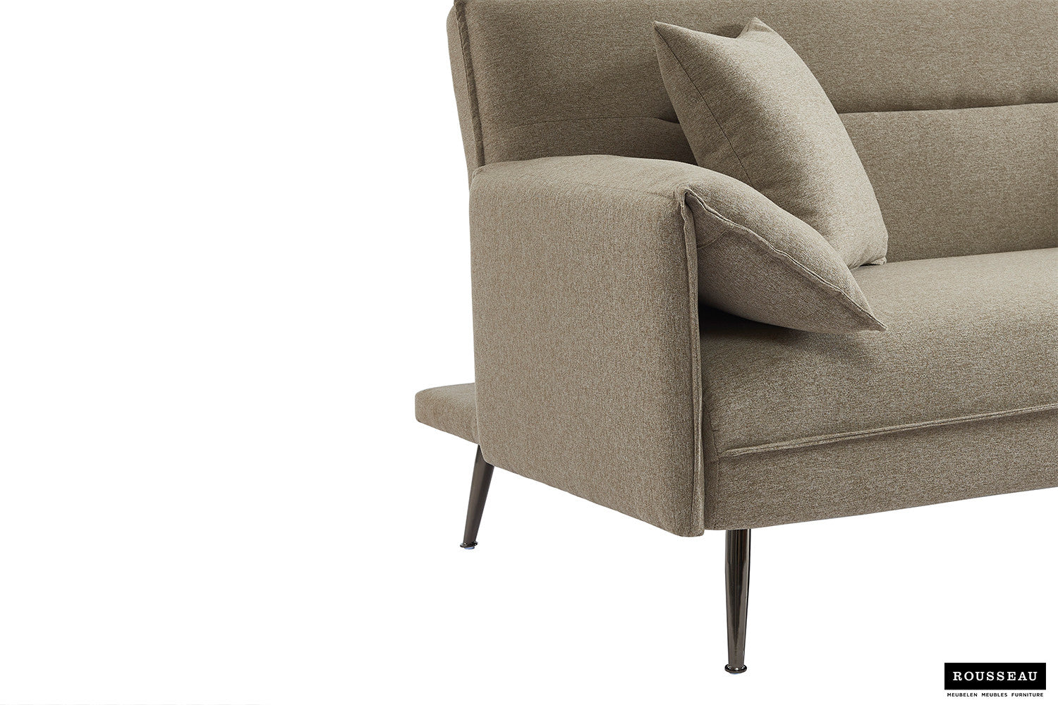 Rousseau - Zetelbed Sivas Beige - 95x199x89 cm