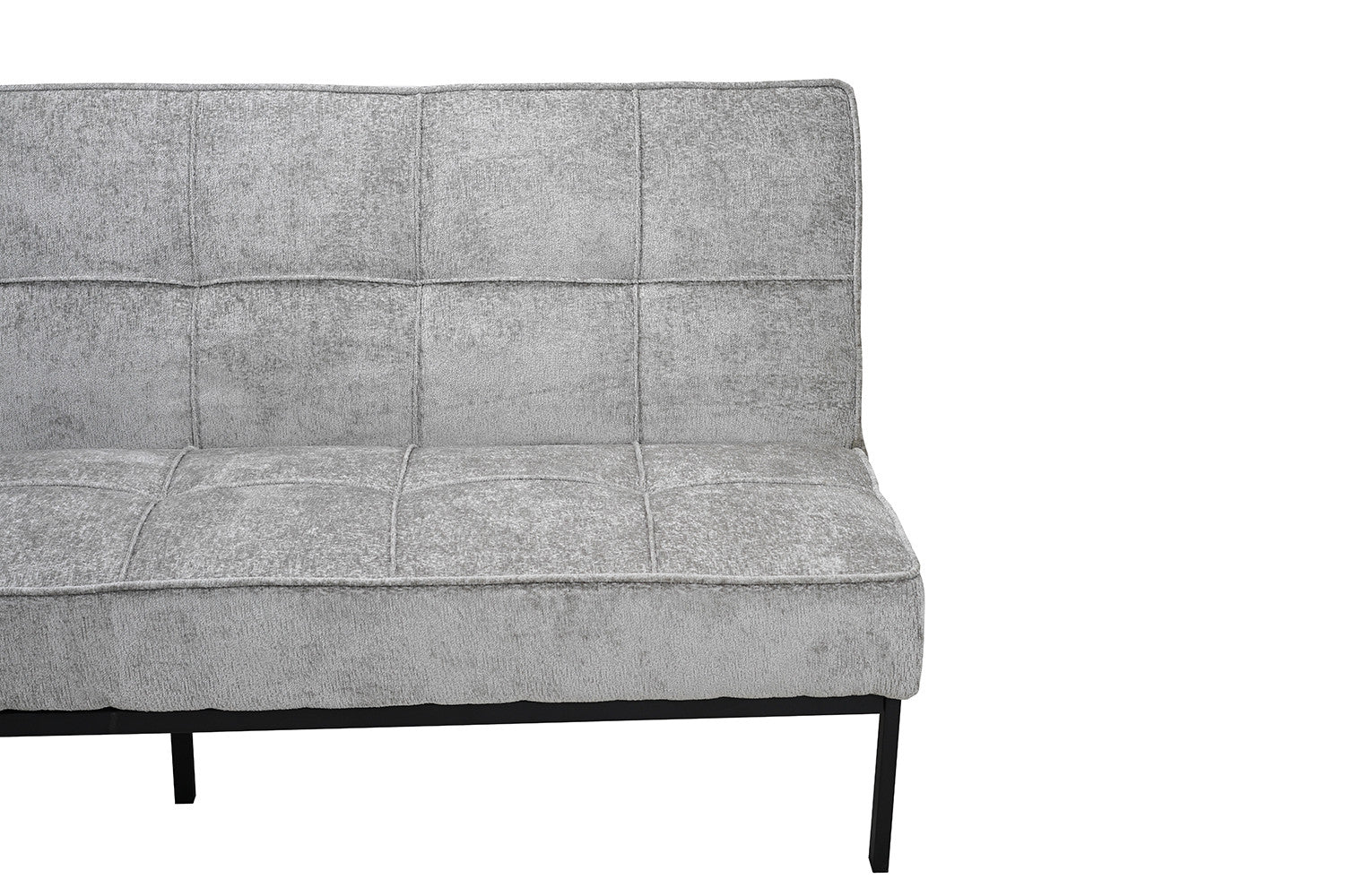 Rousseau - Zetelbed Konya Grijs - 91x188x85 cm