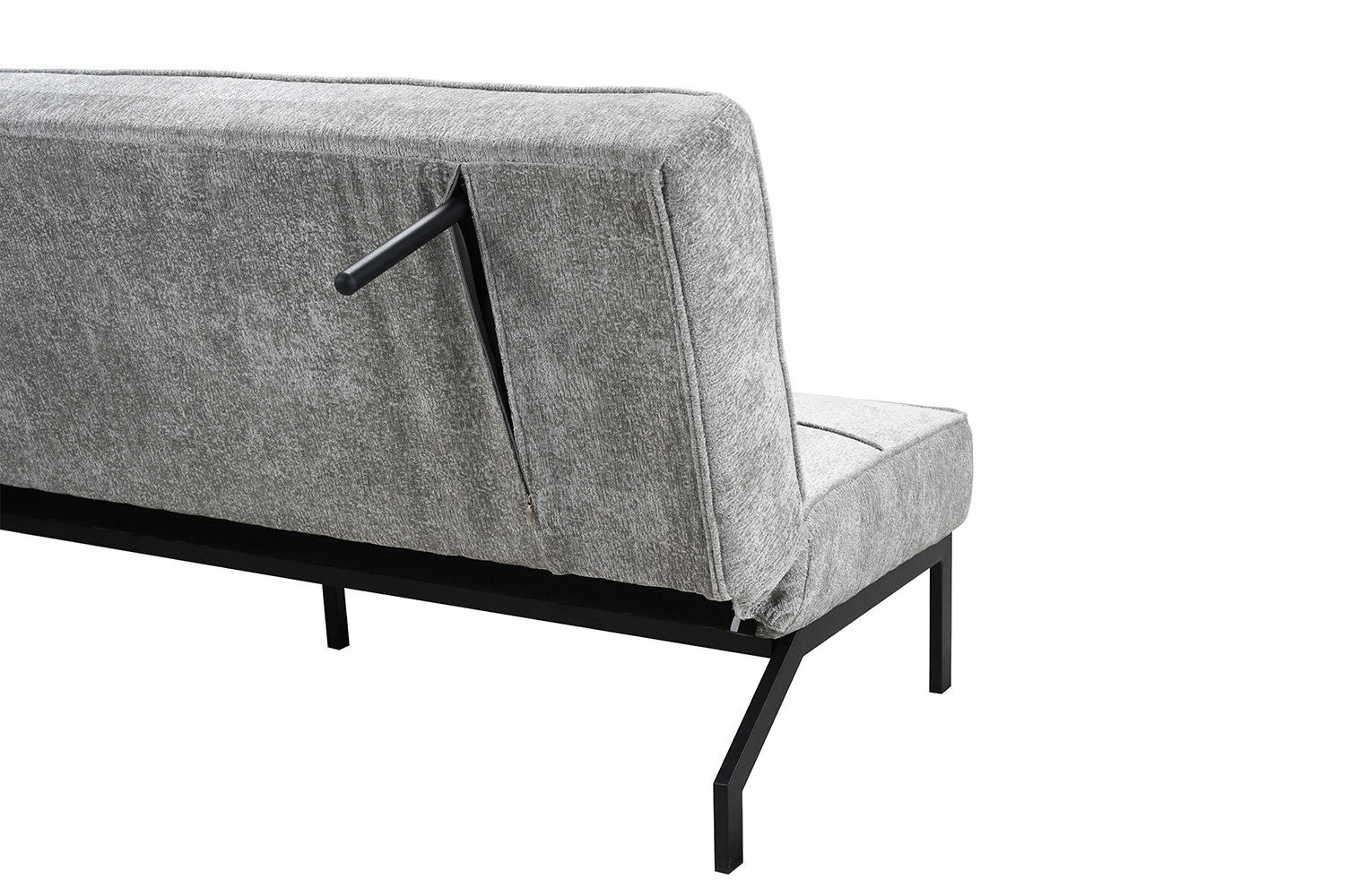 Rousseau - Zetelbed Konya Grijs - 91x188x85 cm