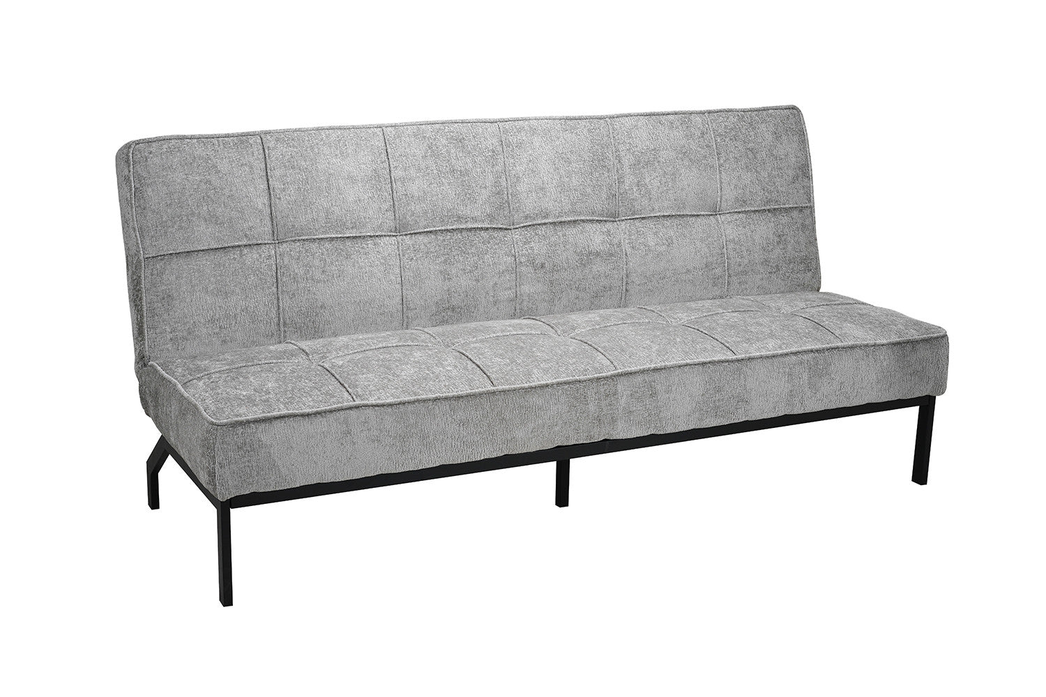 Rousseau - Zetelbed Konya Grijs - 91x188x85 cm