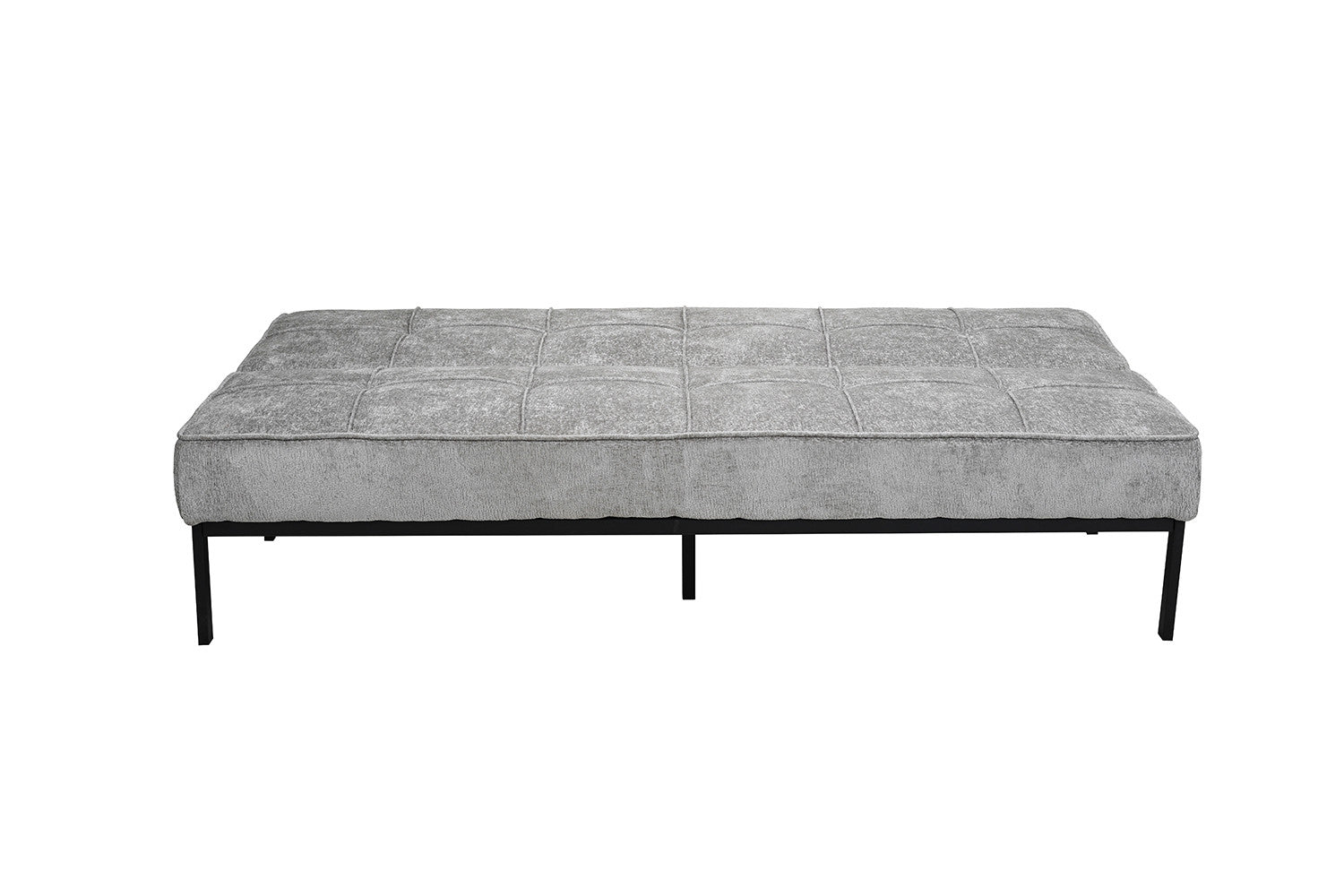 Rousseau - Zetelbed Konya Grijs - 91x188x85 cm