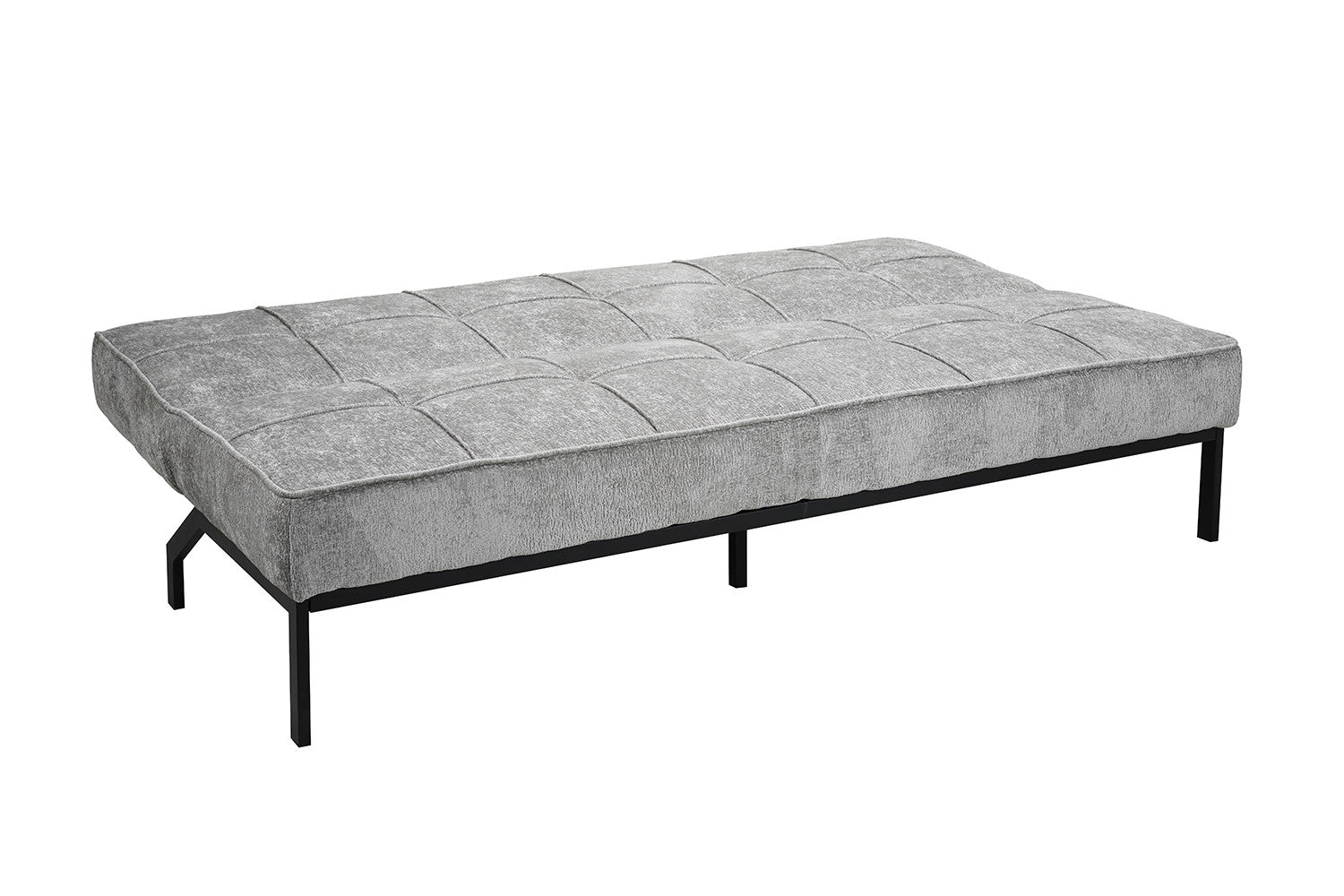 Rousseau - Zetelbed Konya Grijs - 91x188x85 cm