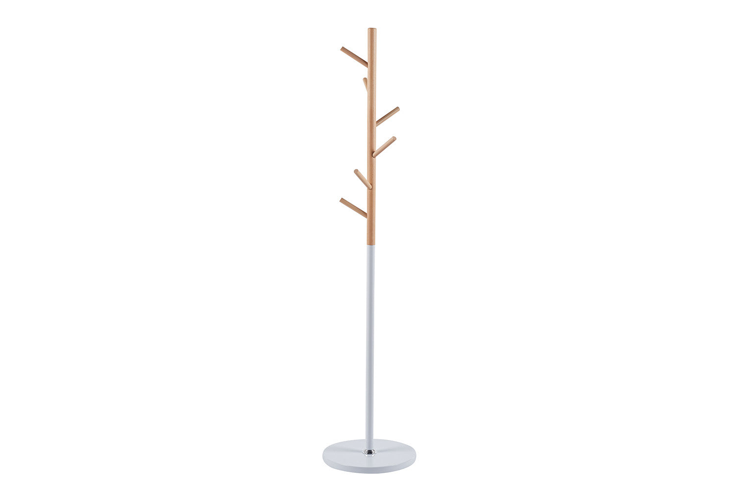 Rousseau - Portemanteau Viola Blanc - 172x37x37 cm