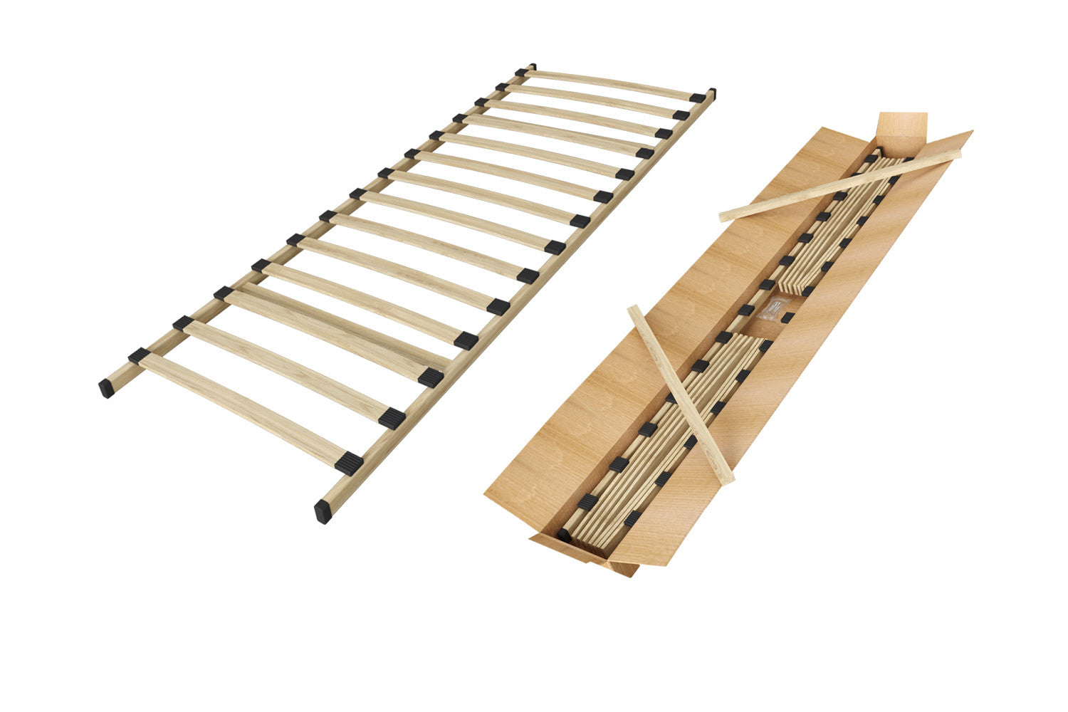Rousseau - Lattenbodem Alpha 70x200 - KIT - 6x70x200 cm