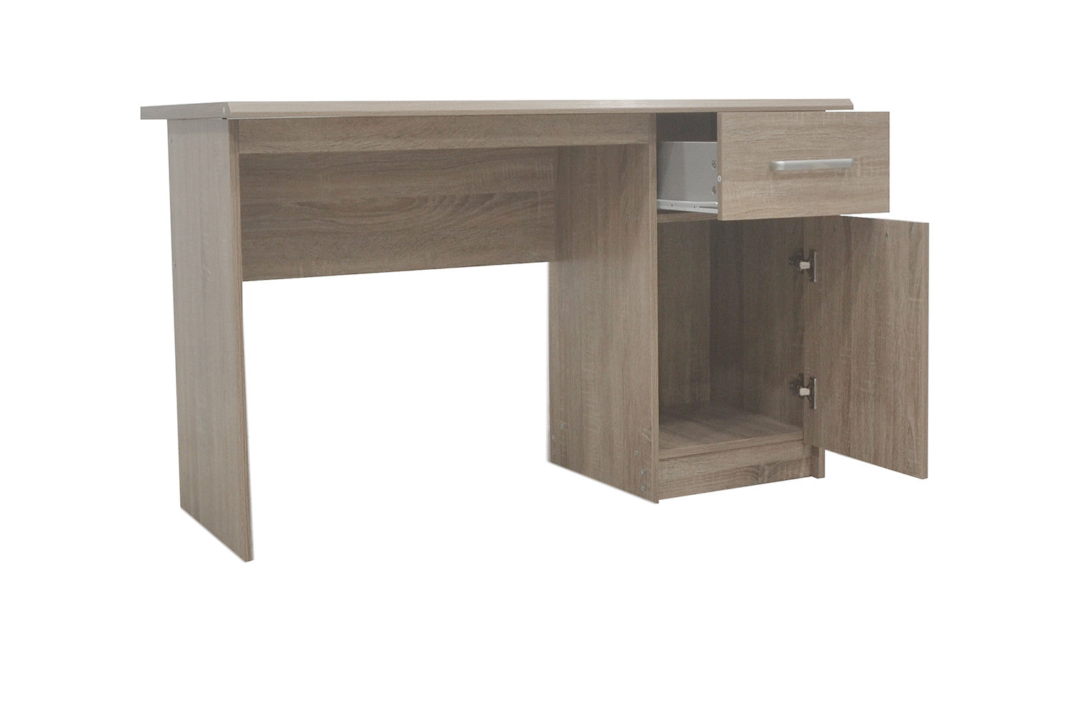 Rousseau - Bureau Milou 1 lade 1 deur Sonoma - 75x121x60 cm