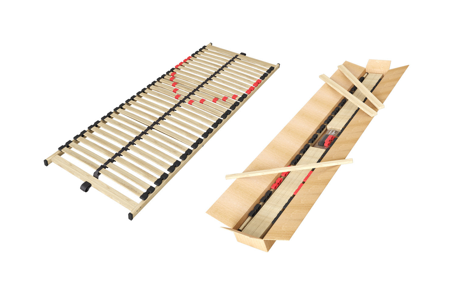 Rousseau - Lattenbodem Zittaro 70x200  - KIT - 7x70x200 cm