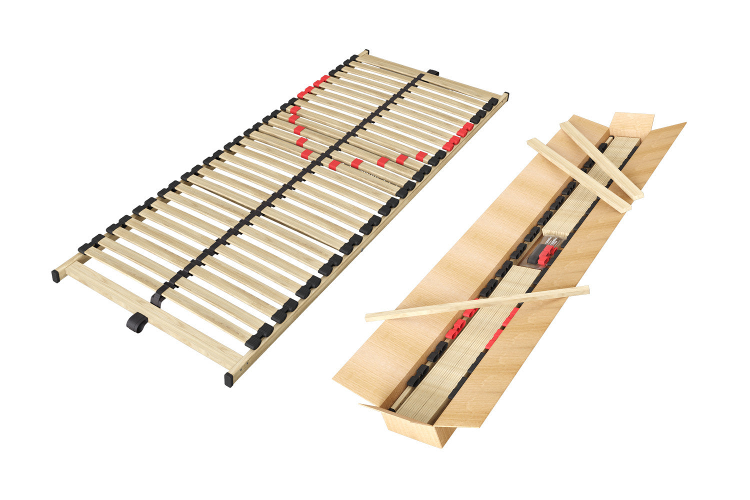 Rousseau - Lattenbodem Zittaro 70x190 - KIT - 7x70x190 cm