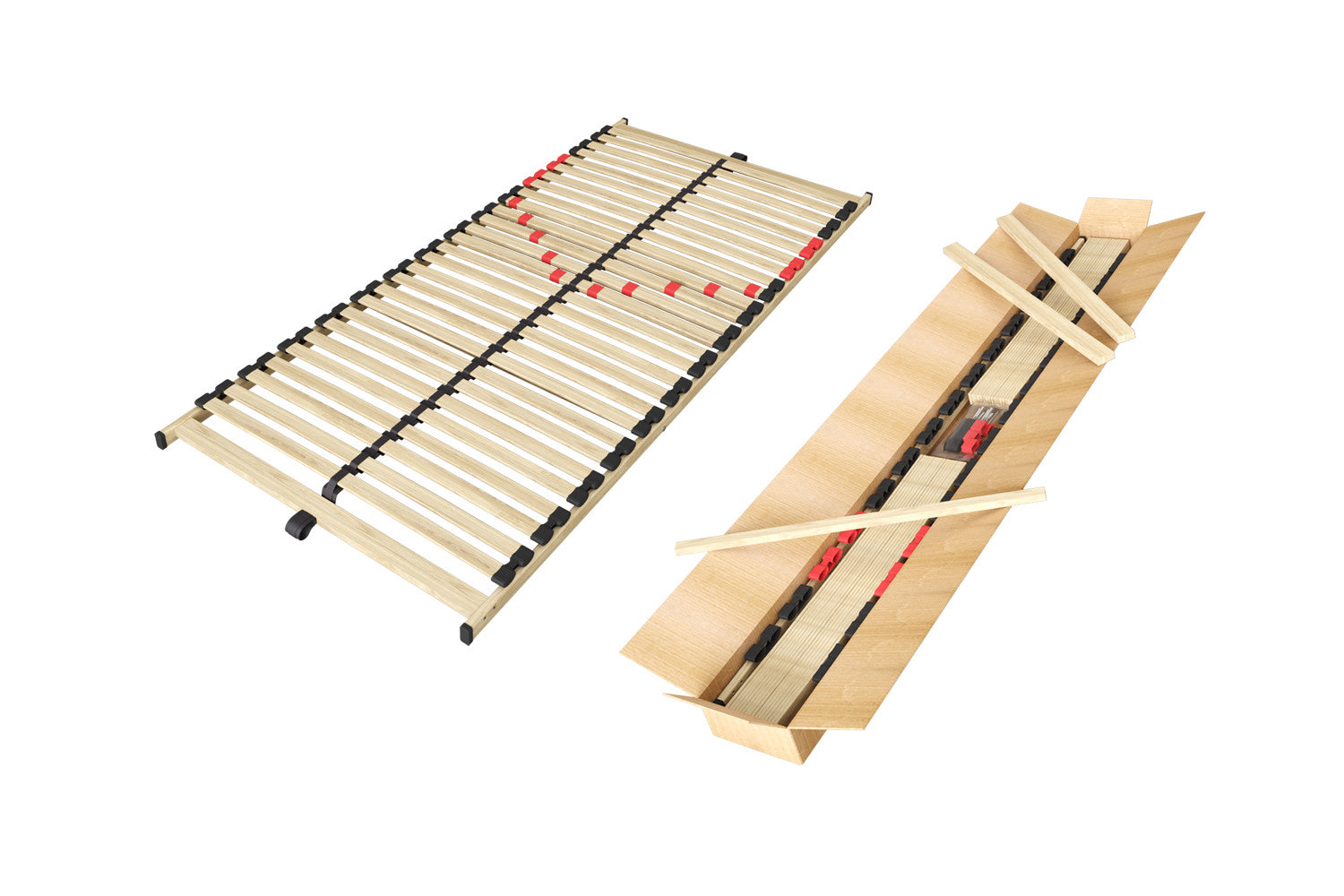 Rousseau - Lattenbodem Zittaro 90x200 - KIT - 7x90x200 cm