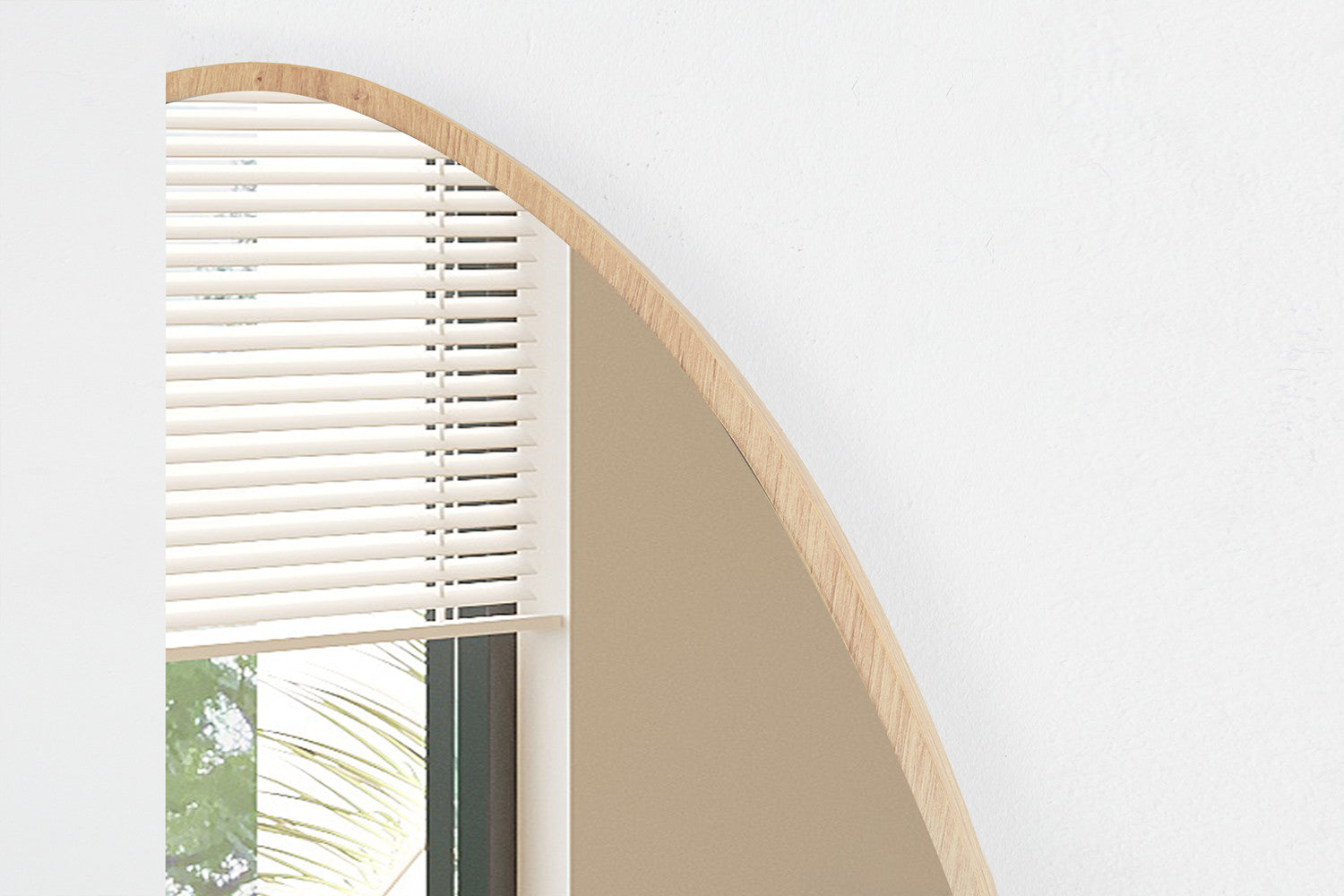 Rousseau - Spiegel Roza 80x60 Oude eik - 80x60x0.8 cm
