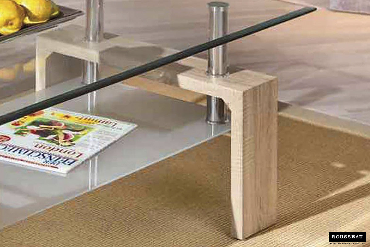 Rousseau - Salontafel Alana Decor sonoma - 45x100x60 cm