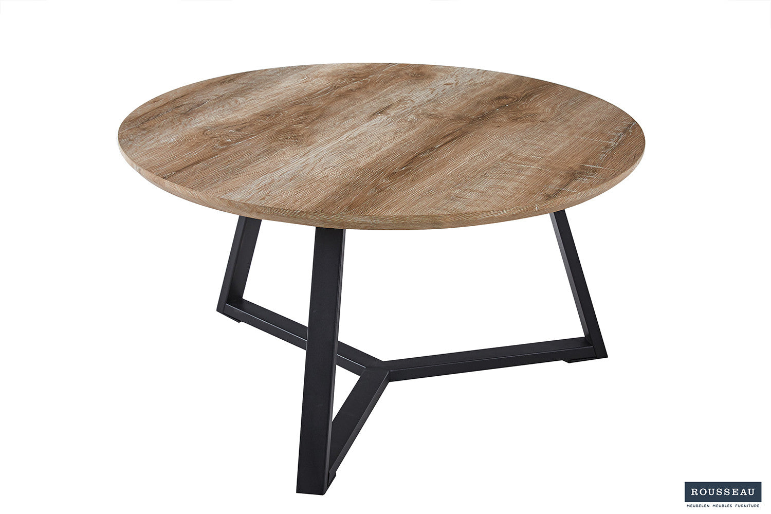 Rousseau - Salontafel Paso 1 Decor Oude Eik - 41x80x80 cm