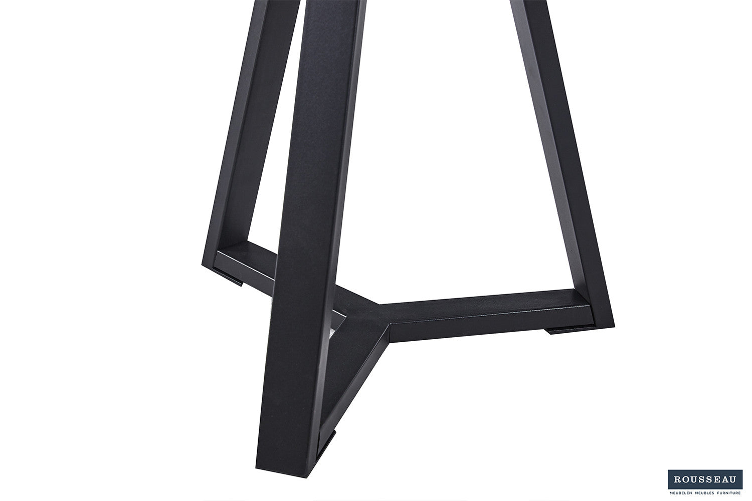 Rousseau - Table d'appoint Paso 2 Décor Vieux Chêne - 46x45x45 cm