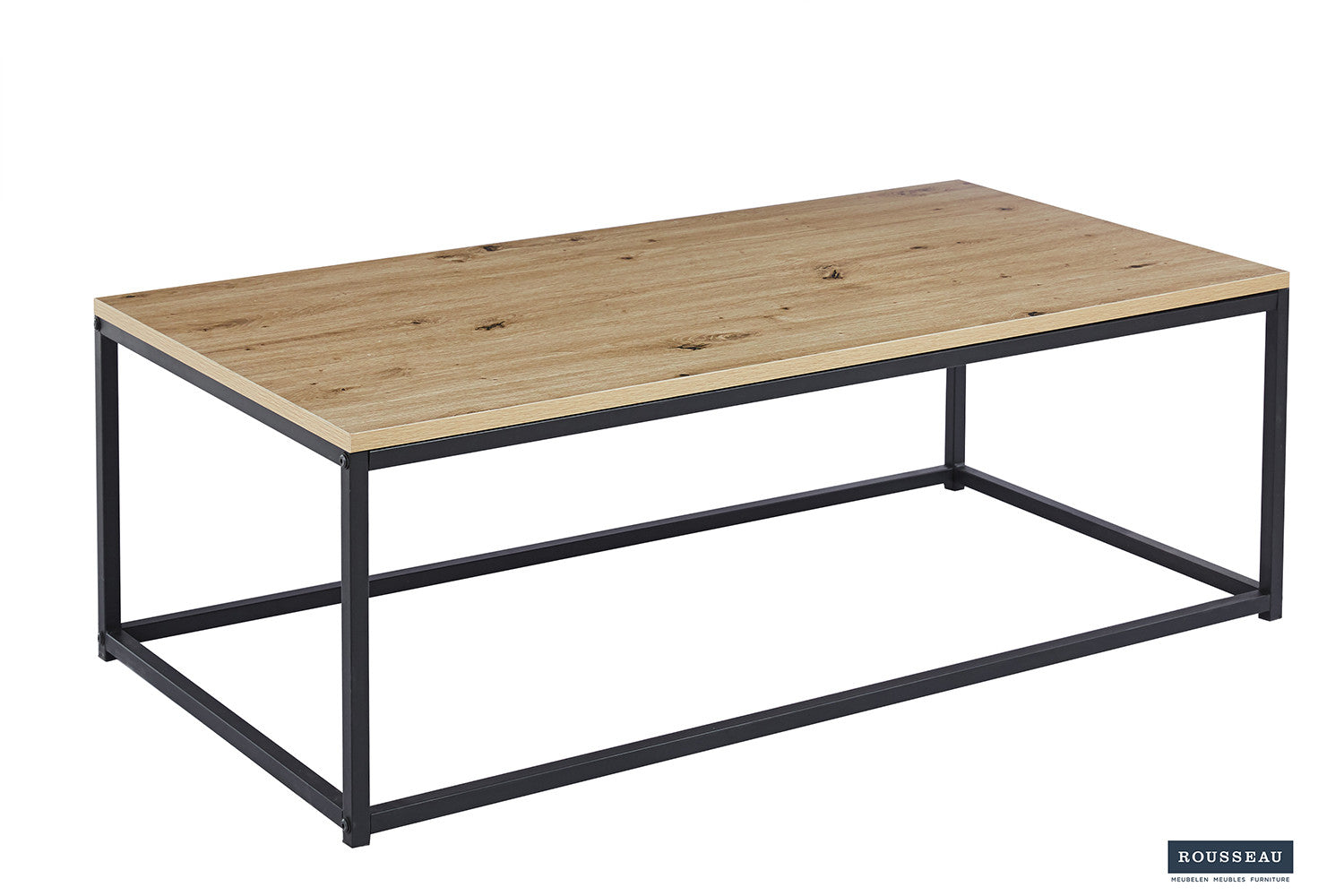 Rousseau - Salontafel Dallas Decor Oude eik - 40x120x60 cm