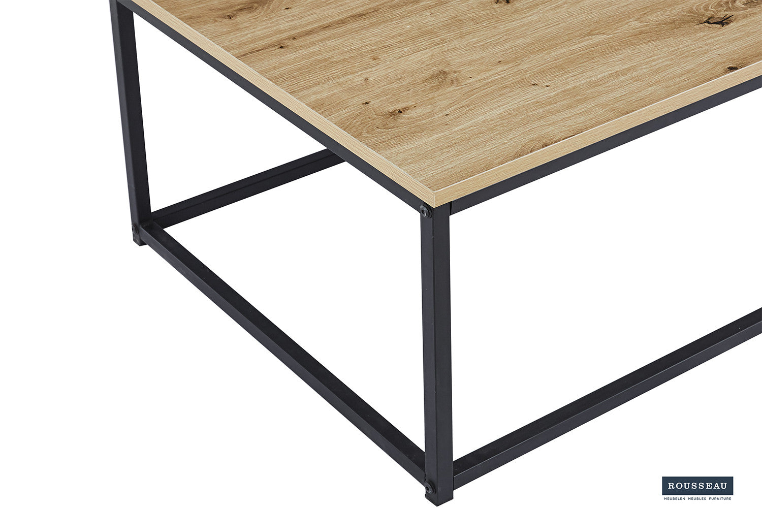 Rousseau - Salontafel Dallas Decor Oude eik - 40x120x60 cm