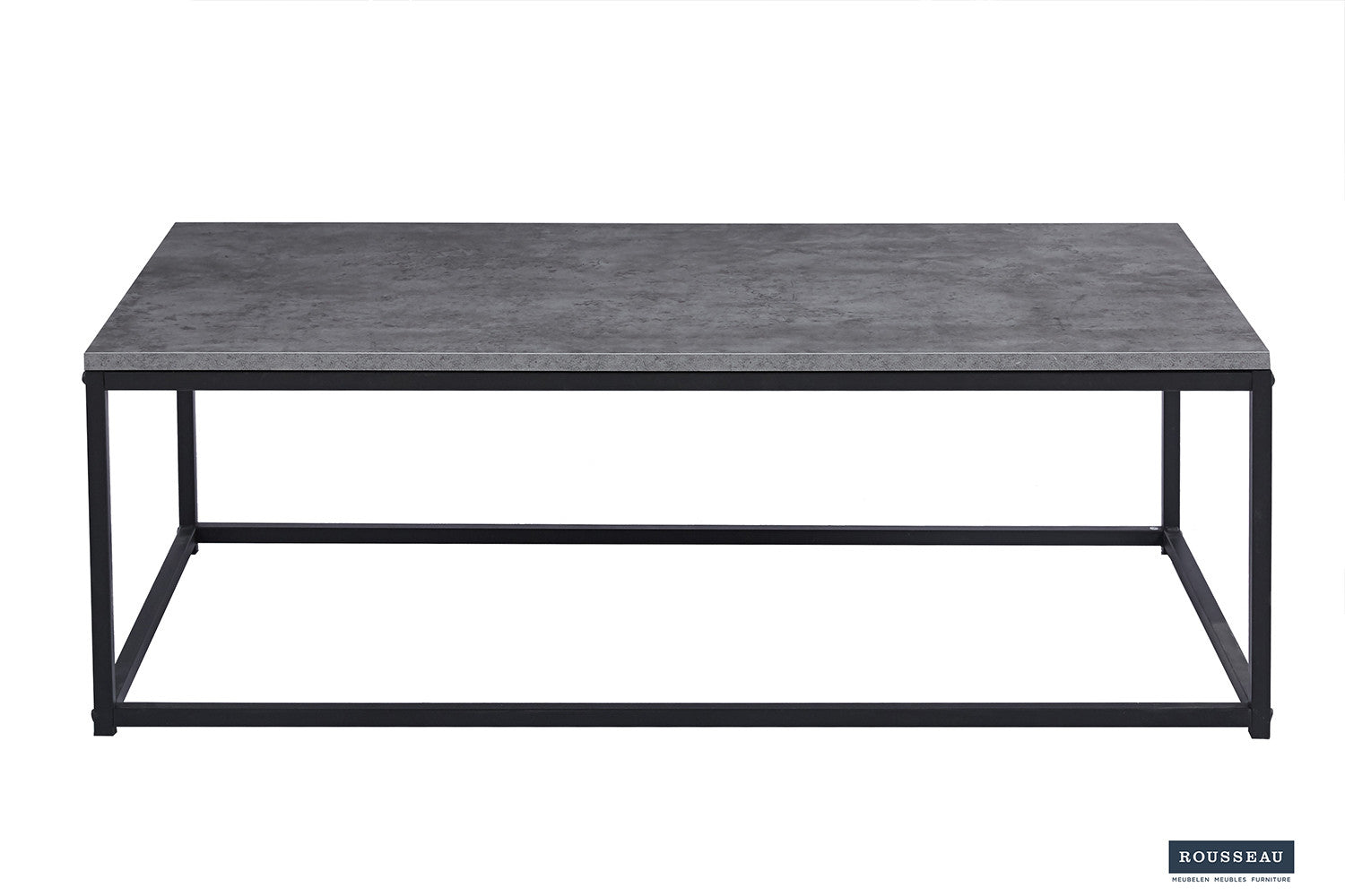 Rousseau - Salontafel Dallas Decor Steen Grijs - 40x120x60 cm