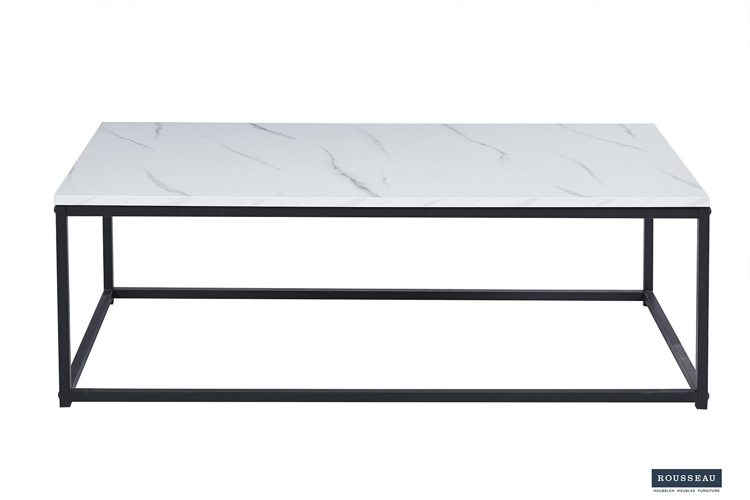 Rousseau - Salontafel Dallas Decor Marmer Wit - 40x120x60 cm