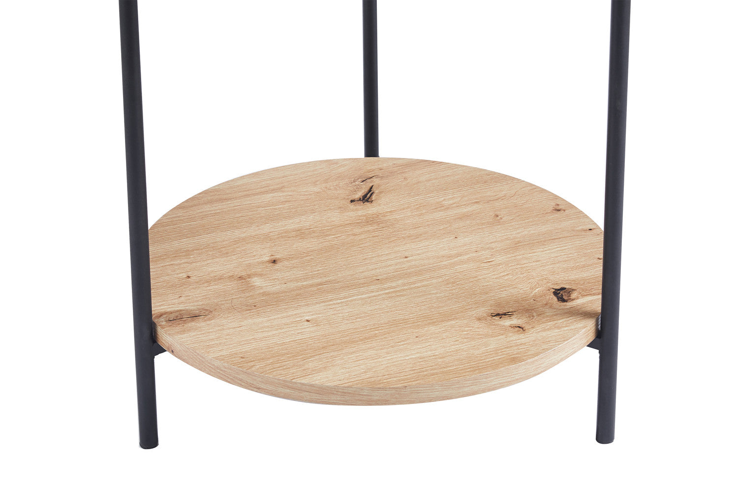 Rousseau - Salontafel Dalina 45 cm Decor Oude eik - 55x45x45 cm