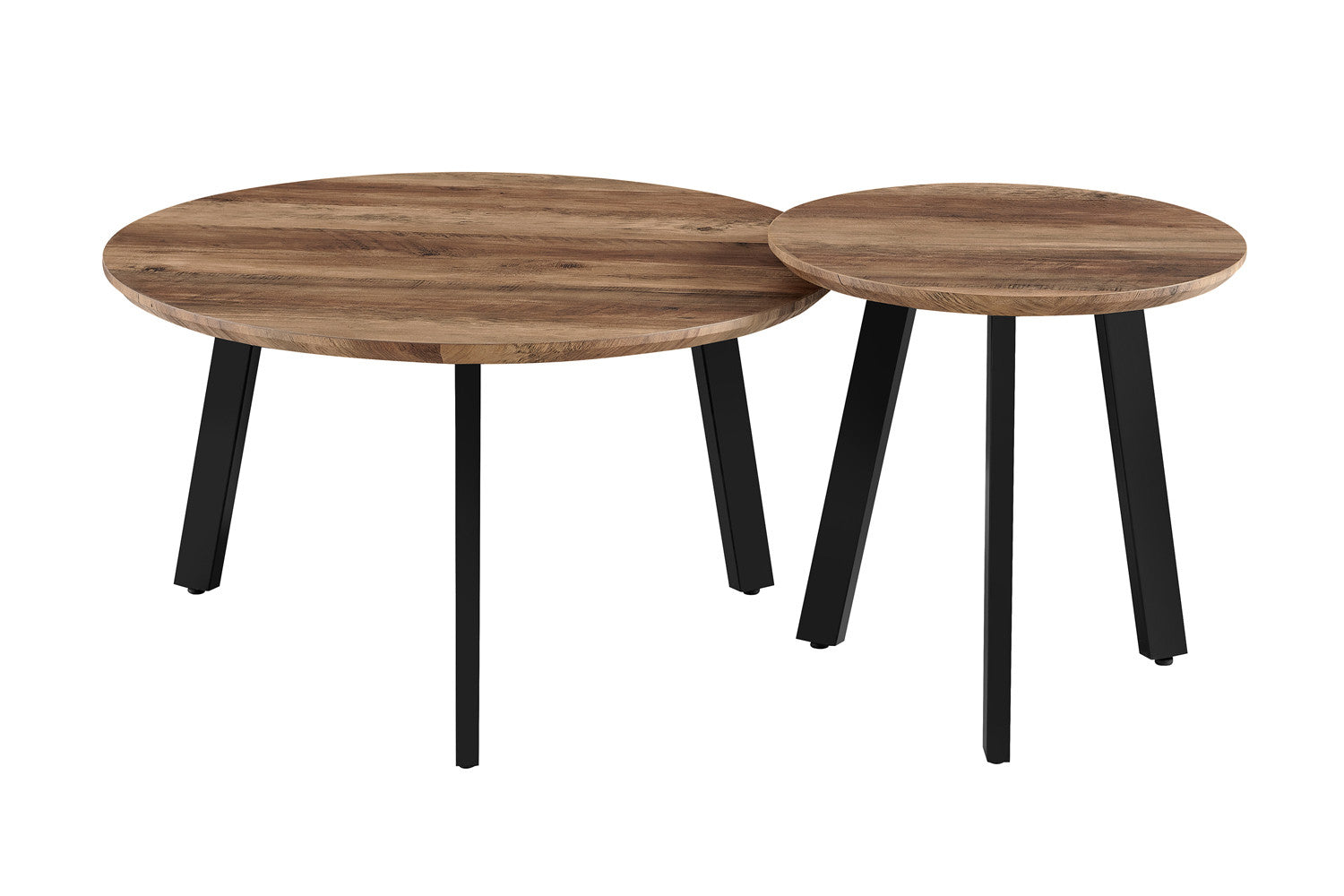 Set van 2 Salontafels 'Aziz' Decor Mango (1c)