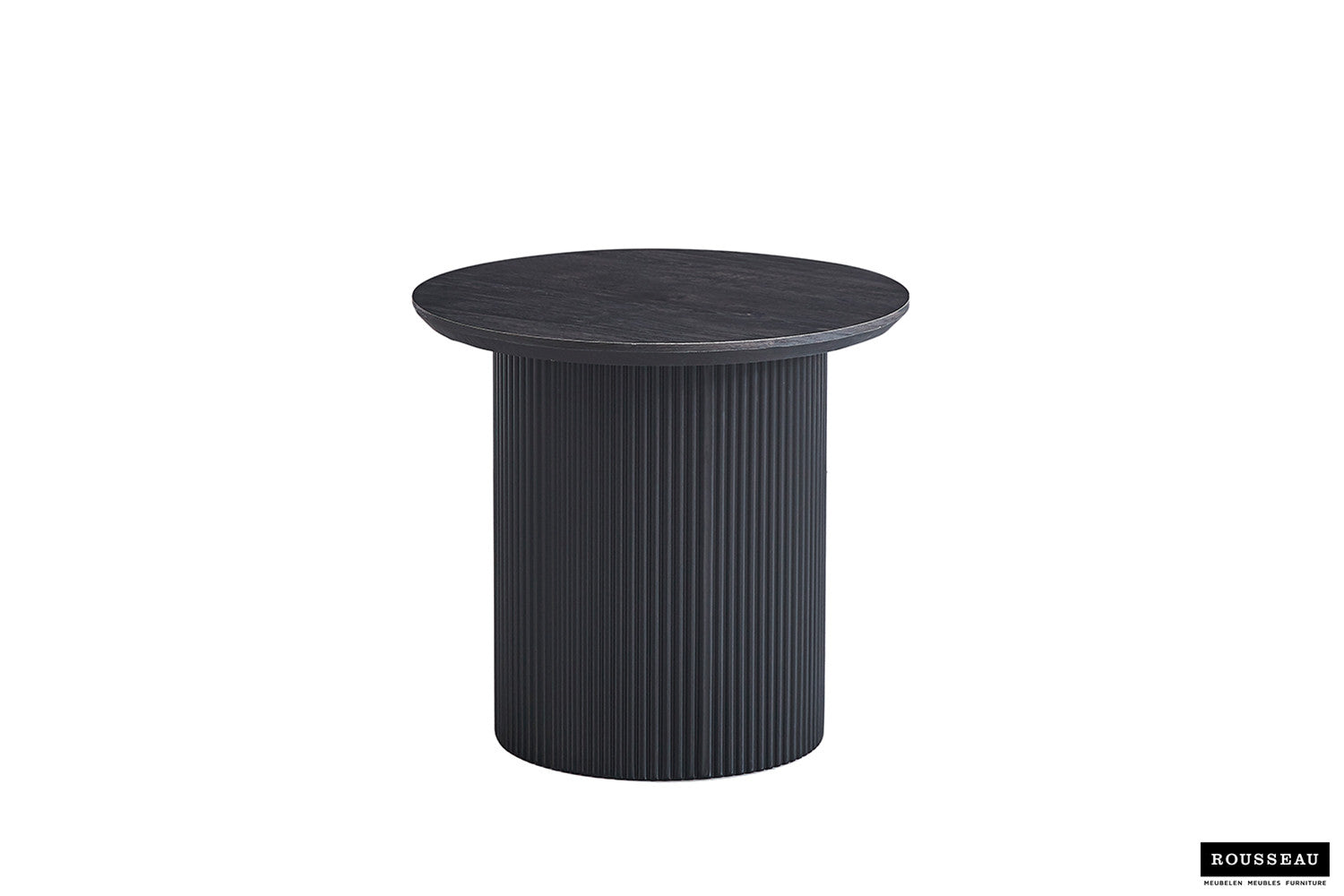 Rousseau - Salontafel Lagos 50 cm Rond Decor Donkerbruin - 46x50x50 cm