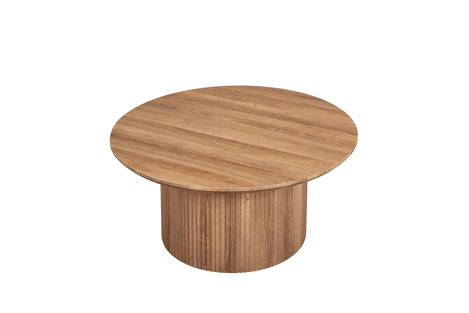 Rousseau - Salontafel Lagos 80 cm Rond Decor Oude eik - 38x80x80 cm