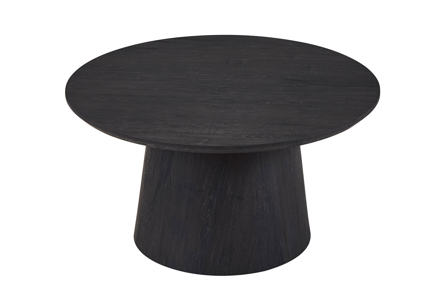 Rousseau - Salontafel Miklos 80 cm Rond Decor Donkerbruin - 42x80x80 cm