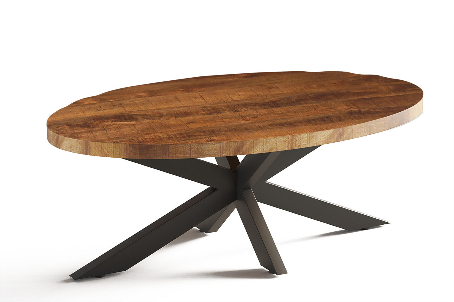 Rousseau - Salontafel Madeira Ovaal Mango hout - 45x130x70 cm
